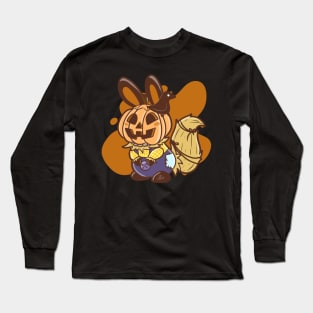 Spooky Velps | Scarecrow Long Sleeve T-Shirt